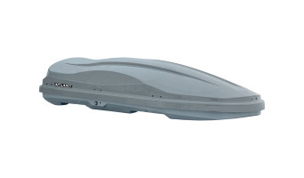 Автобокс ATLANT Diamond 430 л. Silverado, серебристый Автобокс ATLANT Diamond 430 л. Silverado, серебристый