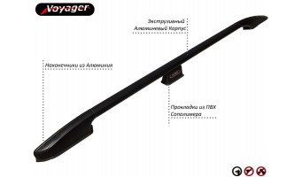 Рейлинги Voyager на Land Rover DISCOVERY 3 2005—2009 Арт. LDSC3-BASY